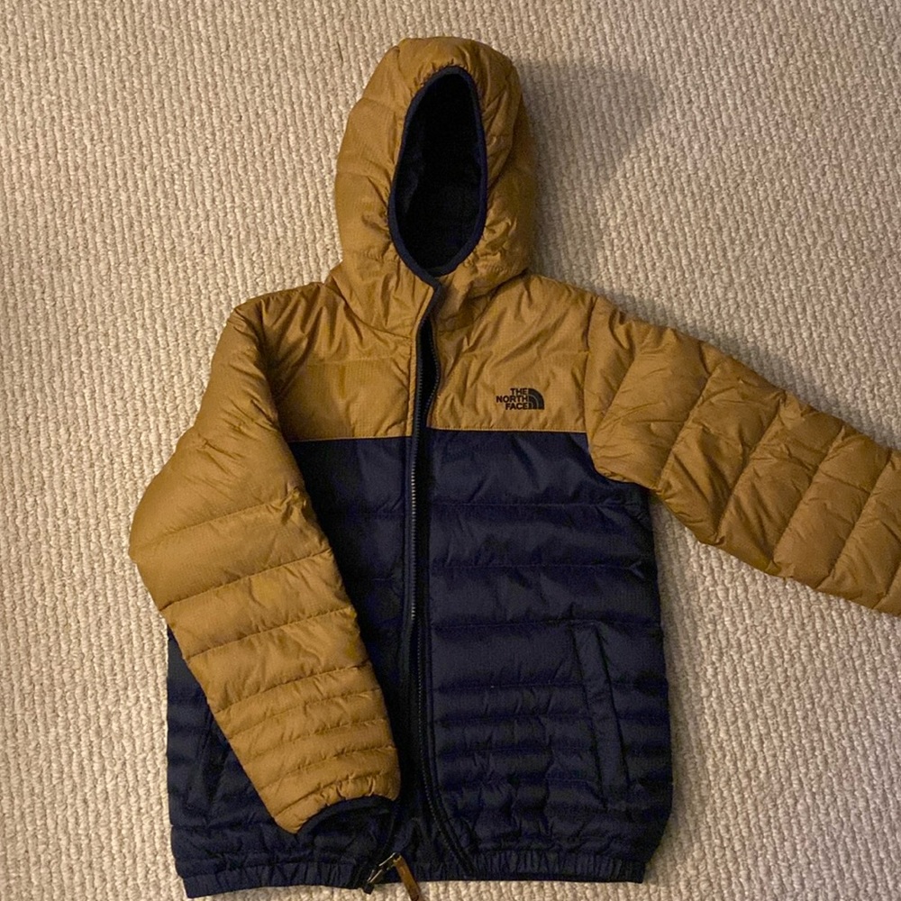 North face - reversible jacket for boys  10 - 12